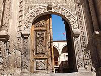 Traditional door in Mustafapasa (Sinassos)